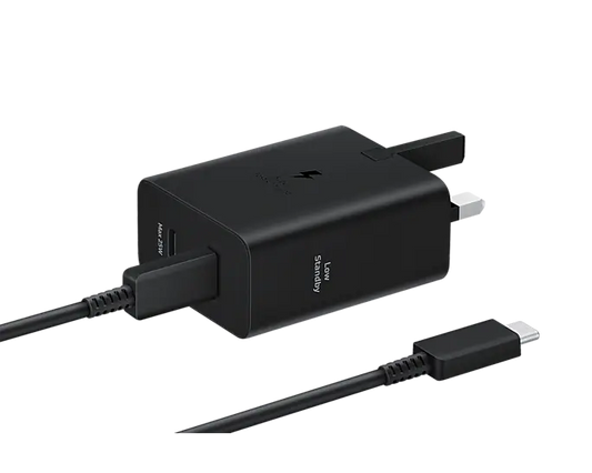 Samsung 50W 3pin PD Duo Power Adapter with 5A USB C Cable